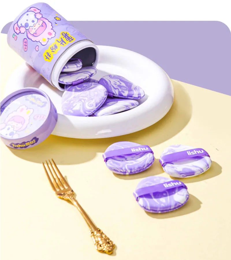 Lishu Set 6 Puff Marble