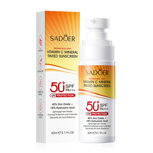 SADOER SPF 50+ Sunscreen Spray – Viso e Corpo