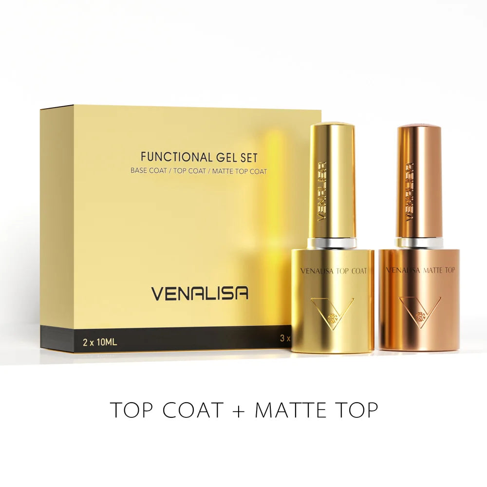 Venalisa 10ml HEMA/TPO Free Base & Top Coat
