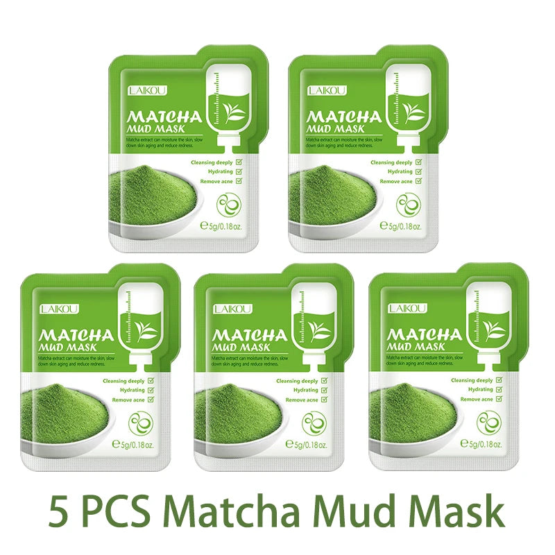 LAIKOU 5pcs Mud Mask Set