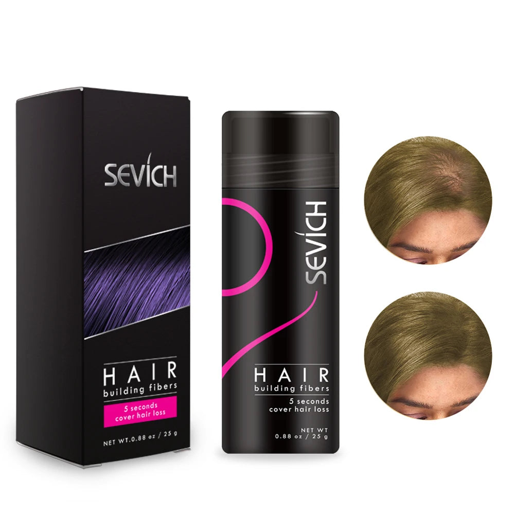 SEVICH Hair Building Fibers – Fibre per Capelli più Folti e Densi