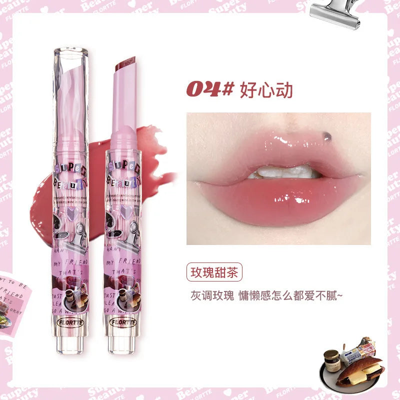 FLORTTE First Kiss Love Lipstick Pencil 3.8g