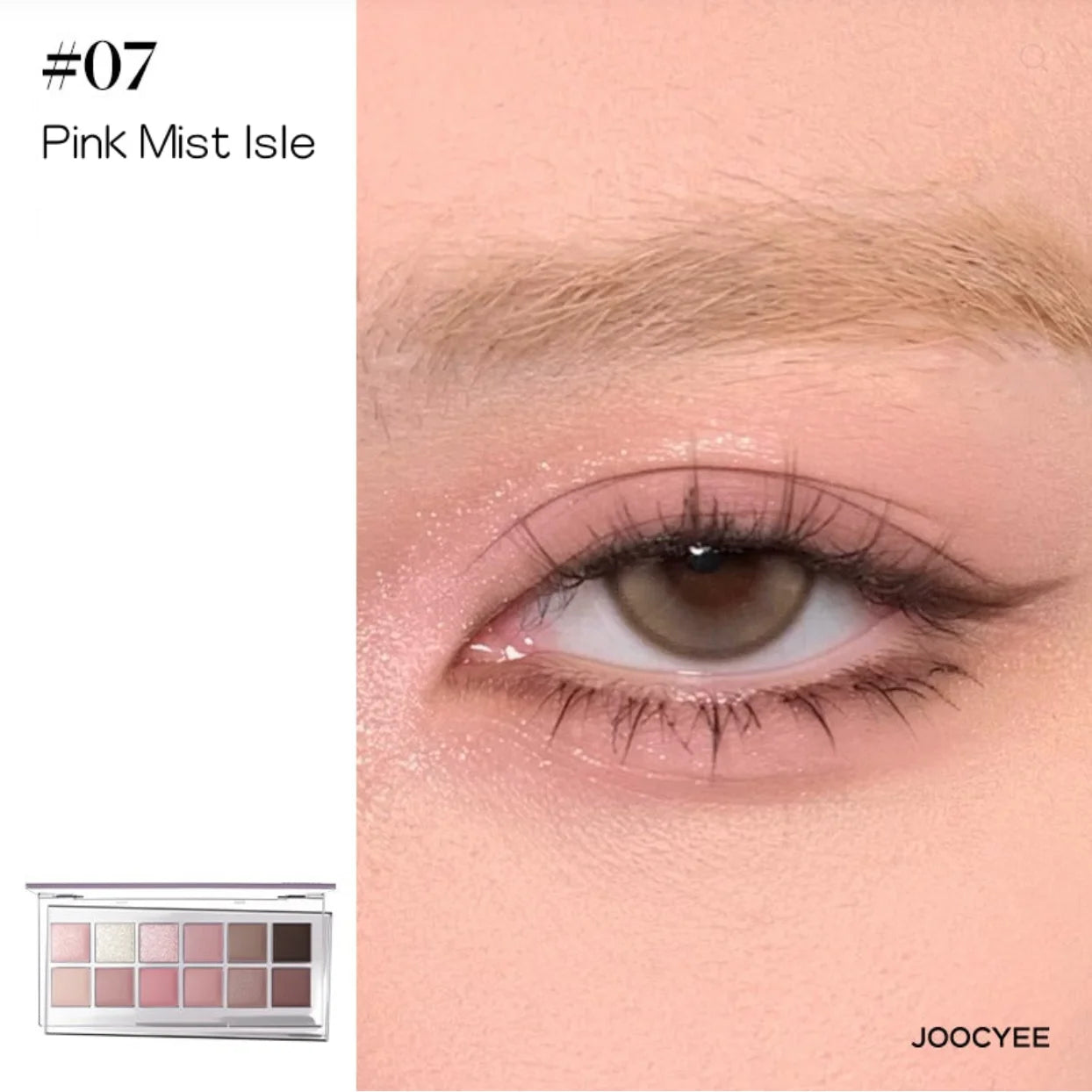 Joocyee 12 Shades Eyeshadow Palette – Long-Lasting & High Color