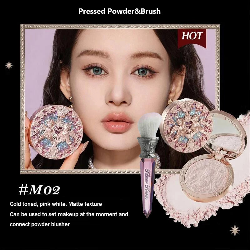 Flower Knows Little Angel Collection Relief Highlighter & Setting Powder 8g