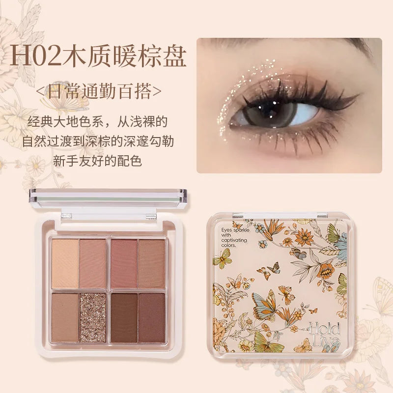 HOLD LIVE – 8 Color Eyeshadow Palette “Butterfly Garden”