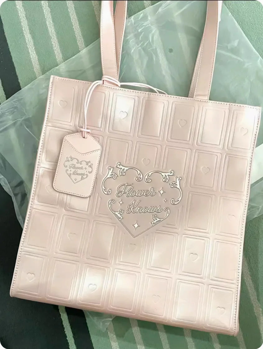Flower Knows – Chocolate Tote Bag