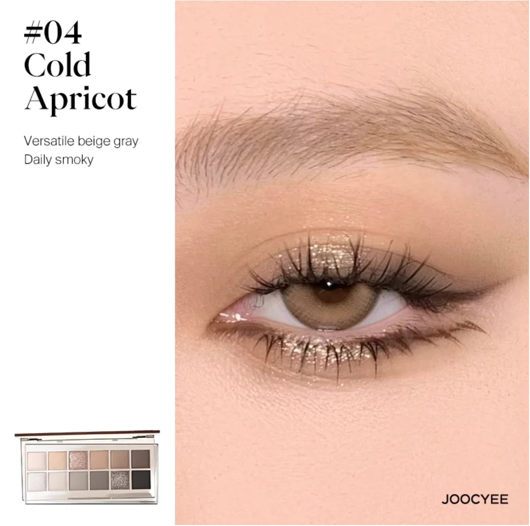 Joocyee 12 Shades Eyeshadow Palette – Long-Lasting & High Color