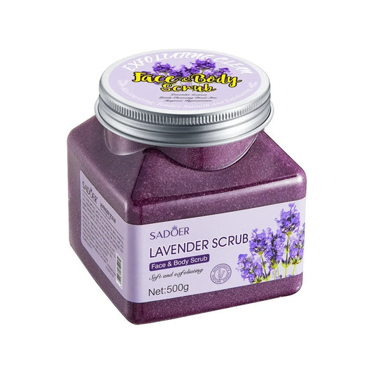 SADOER Lavender Exfoliating Scrub 500g