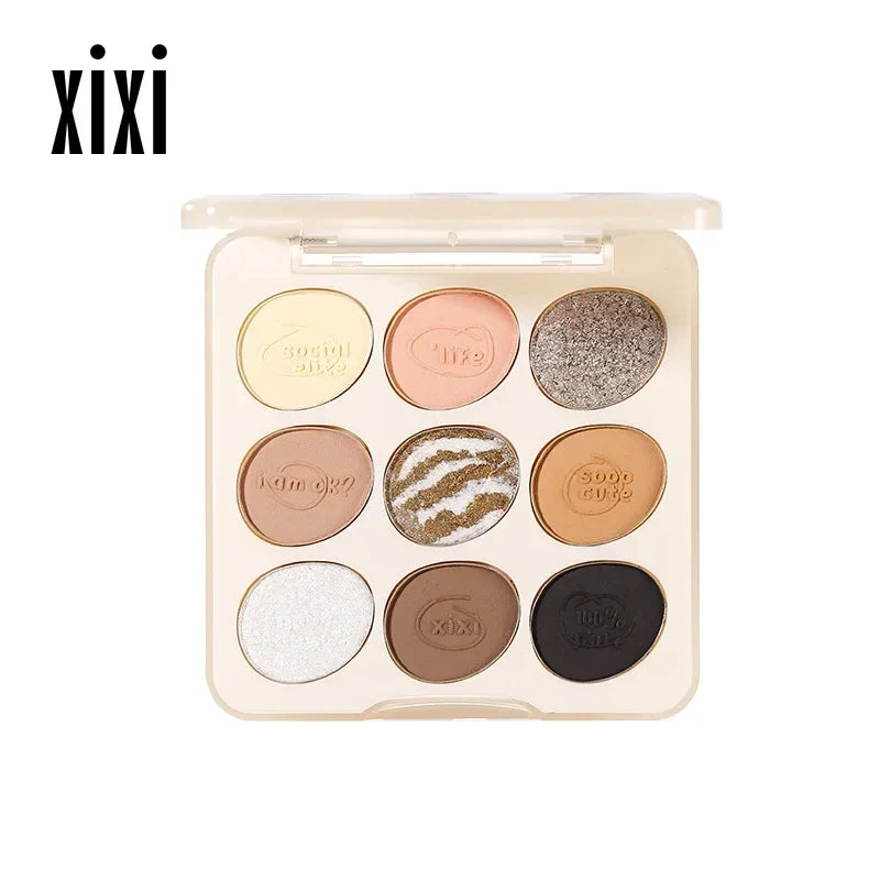 Xixi Graffiti Diary Nine-Color Eye Shadow Palette (3 varianti)