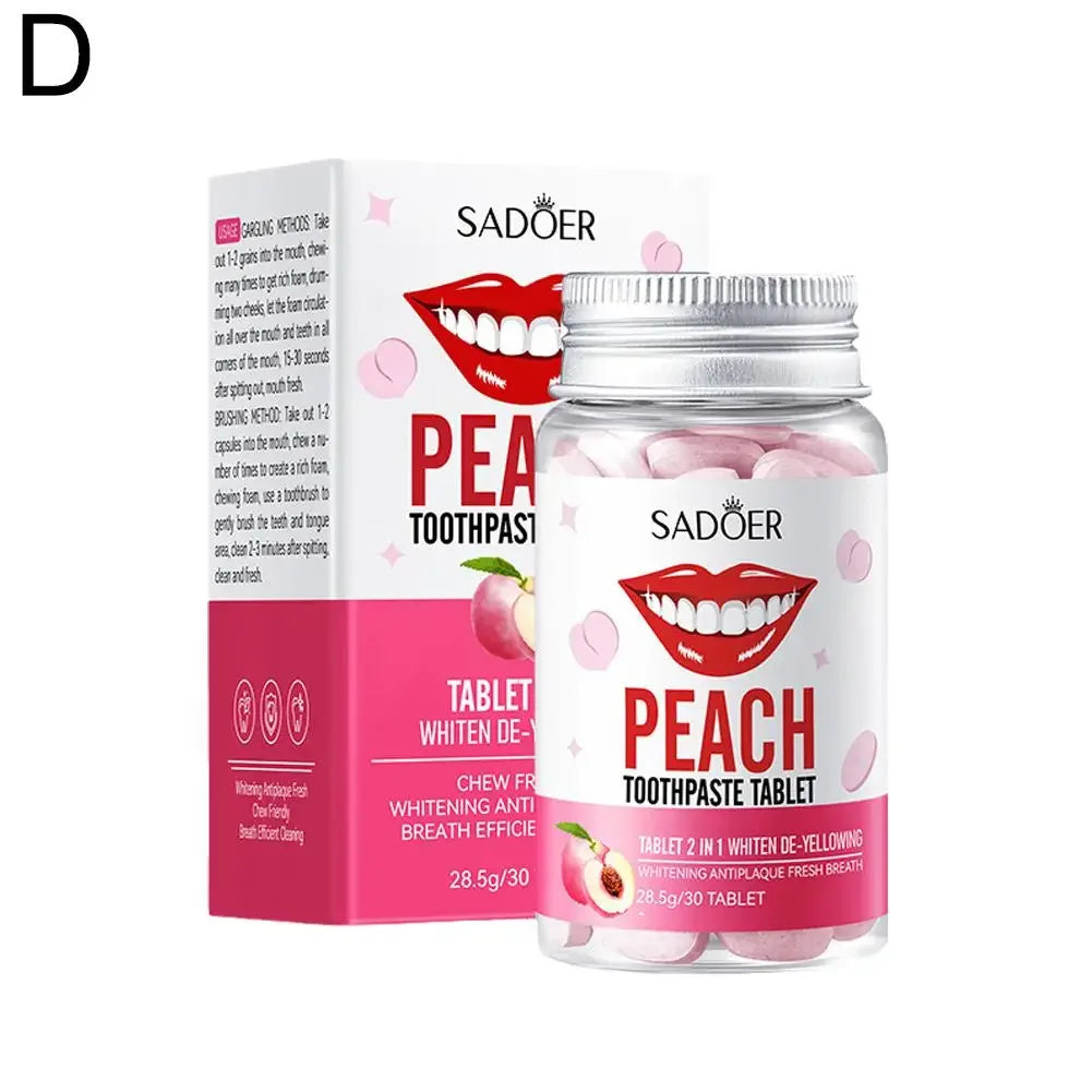 SADOER Dentifricio Solido in Compresse Multigusto (30 Compresse)