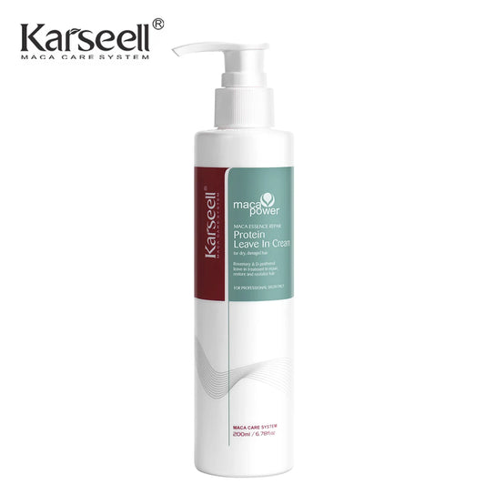 Karseell Leave-In Conditioner Repair Protein Cream – Balsamo Riparatore Senza Risciacquo 200ml