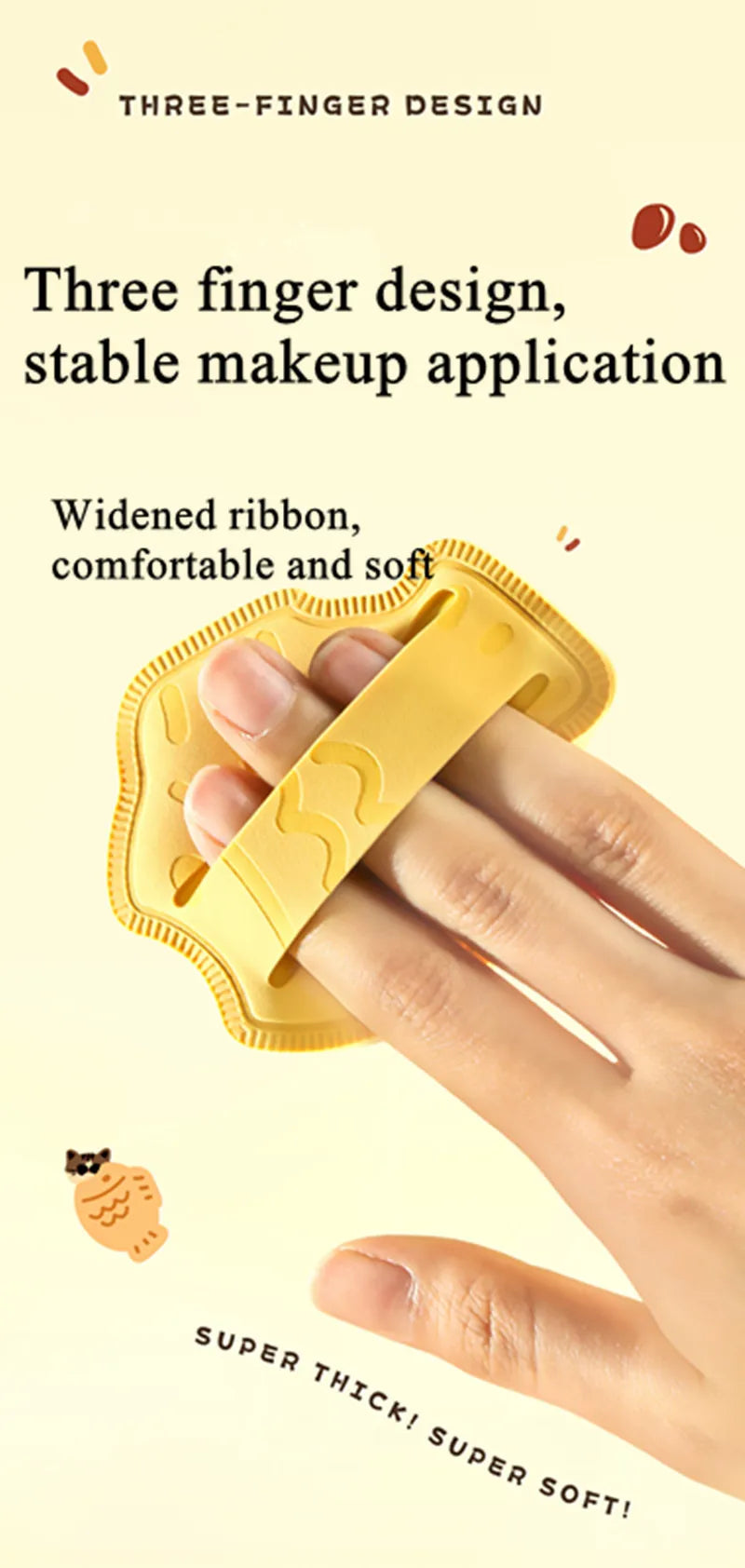 Lishu Taiyaki Air Cushion Puff 2 Versioni