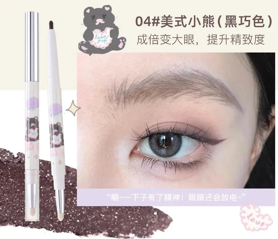 FLORTTE Eyeliner Gel Pen Double Head 2.4g