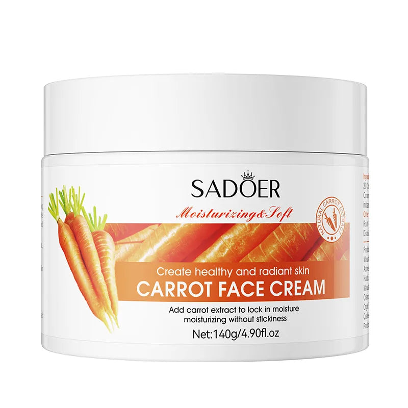 SADOER Plant Face Cream Collection – Bava di Lumaca, Carota, Aloe & Avocado