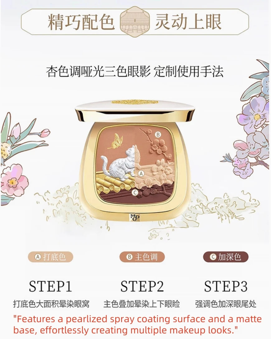 MAOGEPING Eyeshadow Palette – Frolicsome Royal Kitty