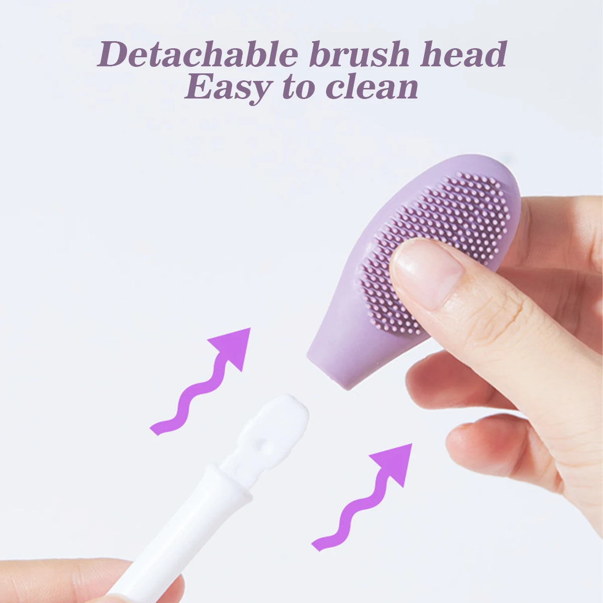 IMAGIC 2-in-1 Silicone Facial Cleansing & Mask Brush