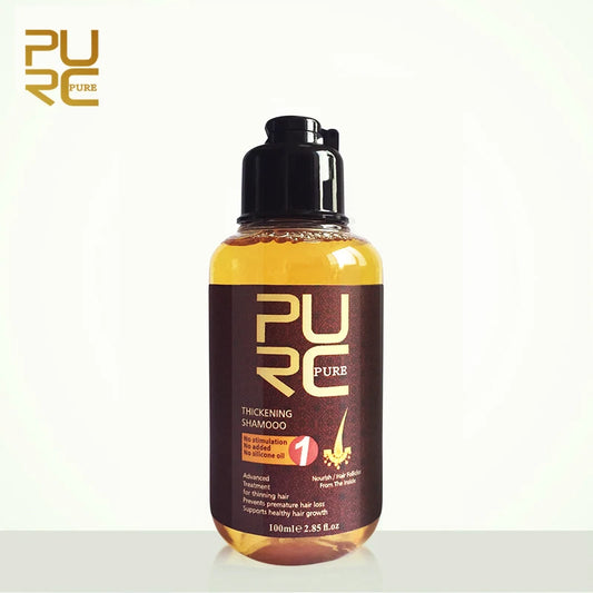 PURC Shampoo Concentrato al Ginseng per Capelli Diradati