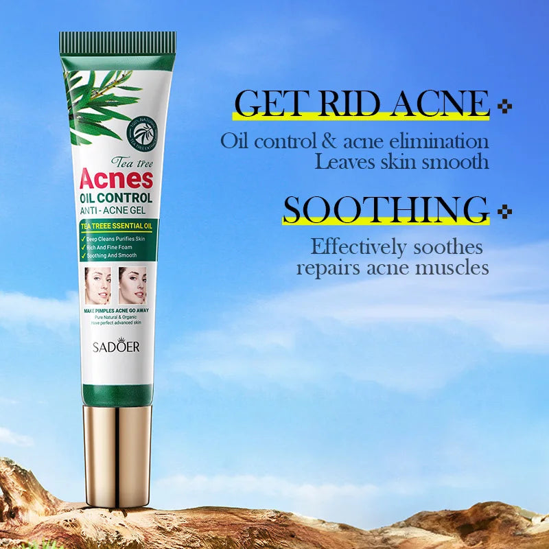 SADOER Crema Viso al Tea Tree Anti-Acne 50g