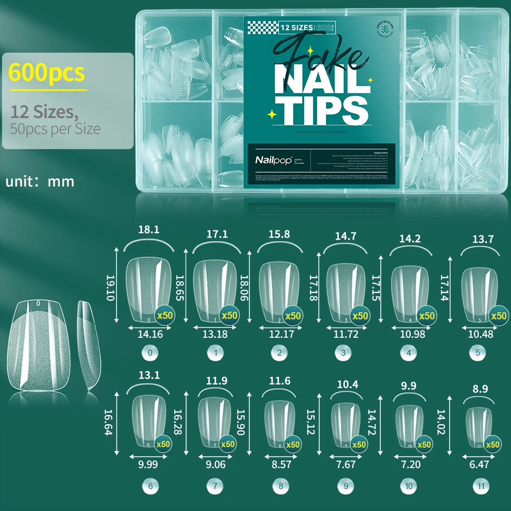 Nailpop Soft Gel X Nail Tips