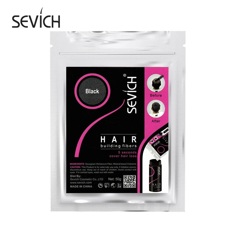 Sevich Hair Building Fibers – Fibre per Capelli (Ricarica)