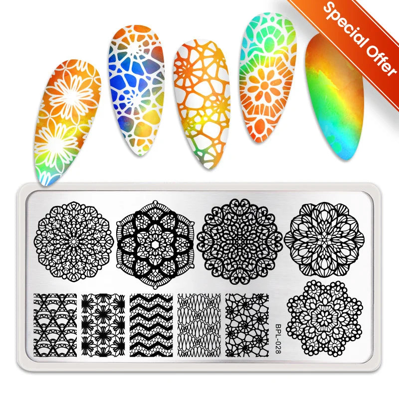 Born Pretty Stamping Plate (+ Varianti)