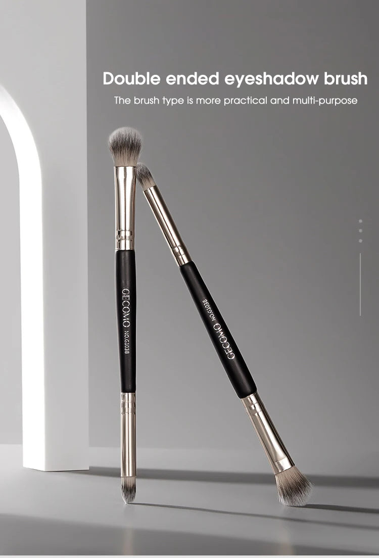 GECOMO Double-Headed Eyeshadow Brush 1pz