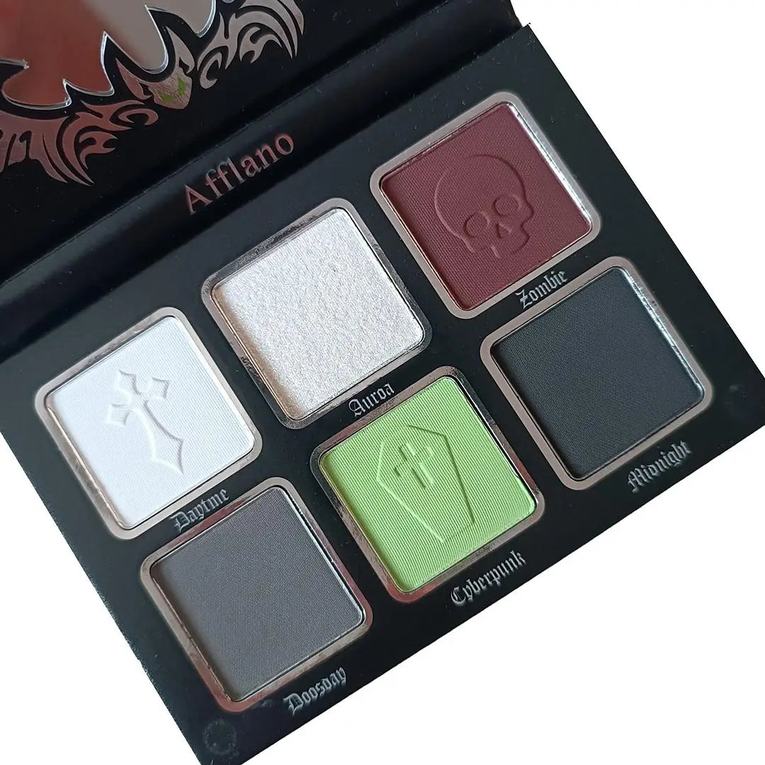 Afflano Halloween Gothic Makeup Palette