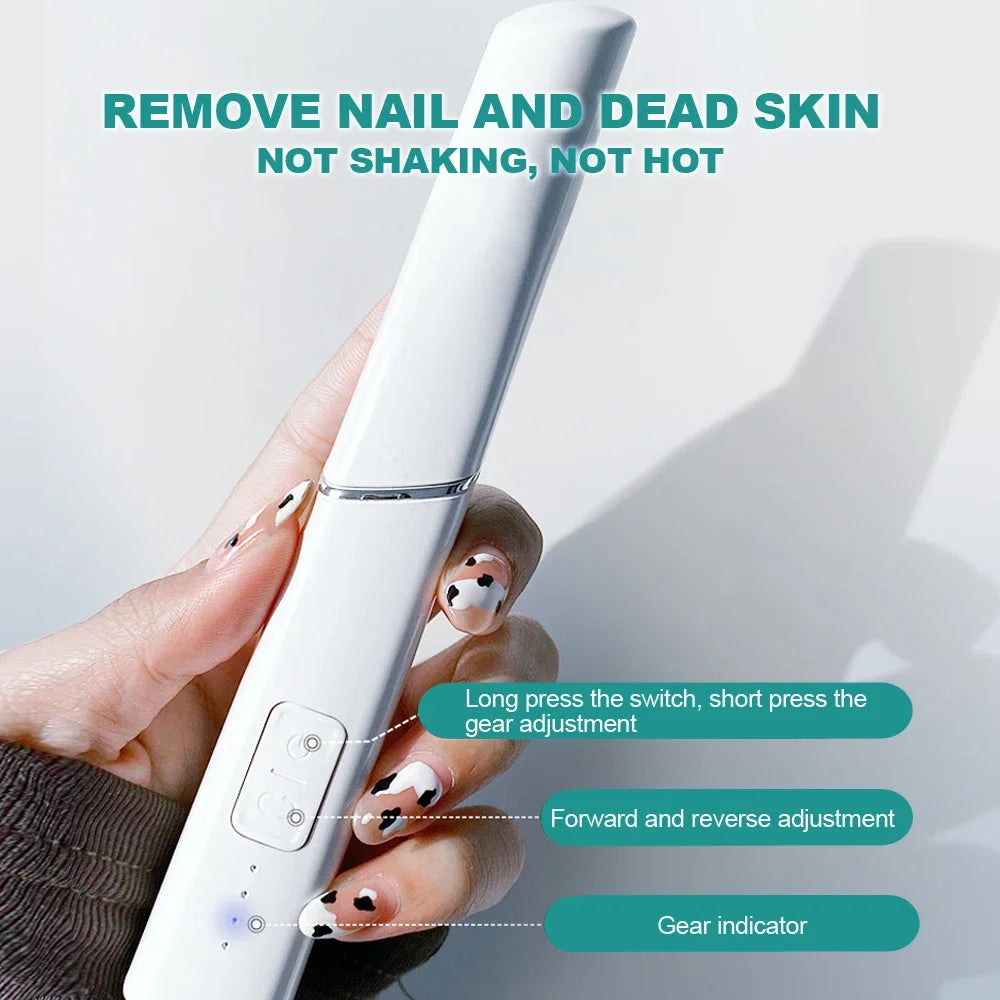 Nailpop Mini Fresa Elettrica Unghie – Portatile & Ricaricabile