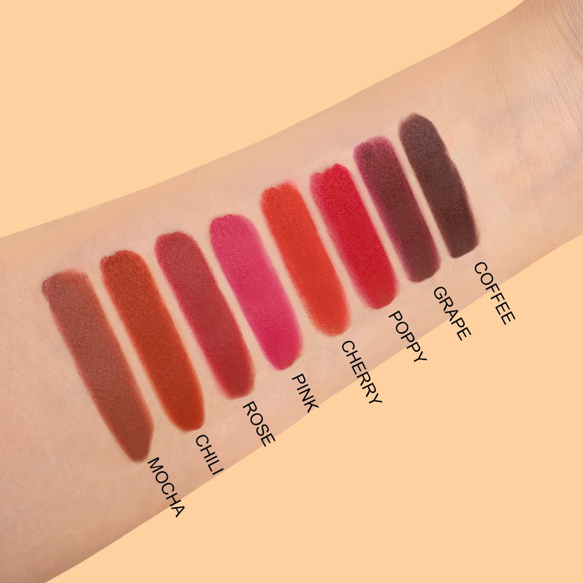 IMAGIC 8-Color Matte Lipstick Palette
