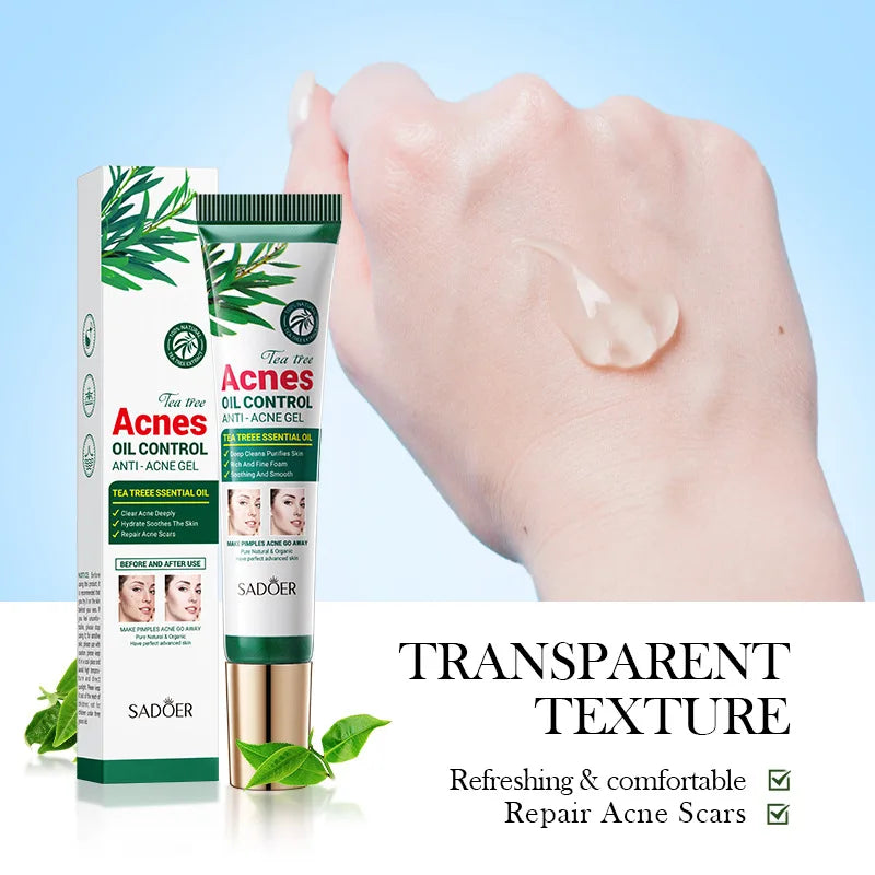 SADOER Crema Viso al Tea Tree Anti-Acne 50g