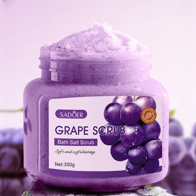 SADOER Grape Bath Salt Scrub 350g