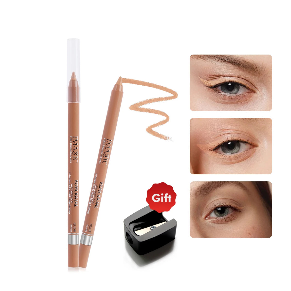 IMAGIC Eyeliner in Matita Waterproof con Temperino