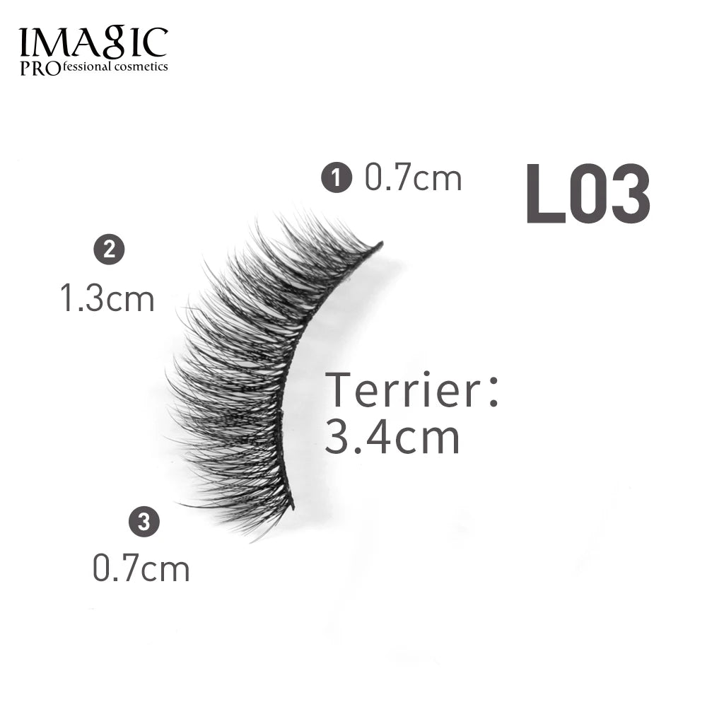 IMAGIC 3D Mink Effect Lashes – 10 Paia