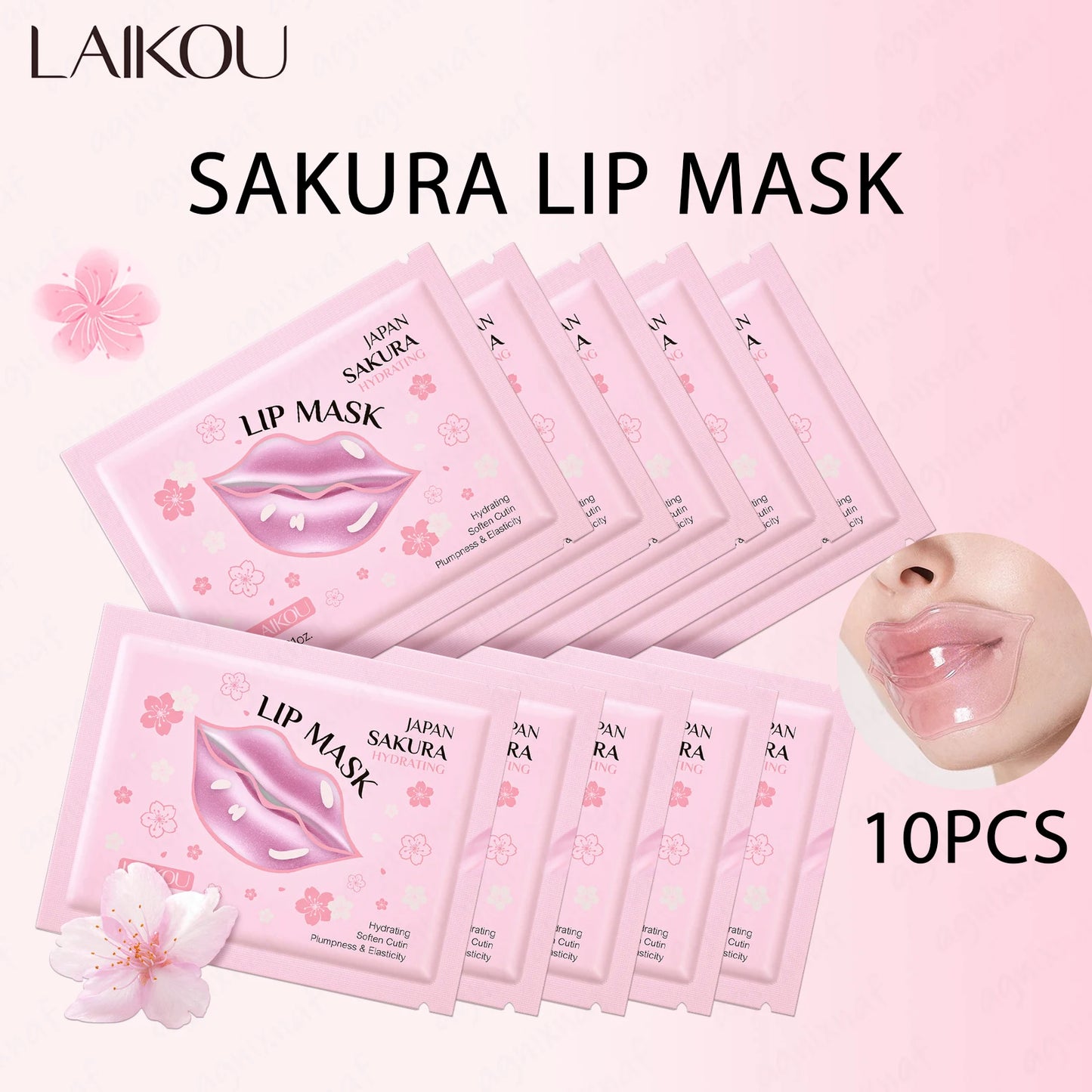 LAIKOU Japan Sakura Lip Mask