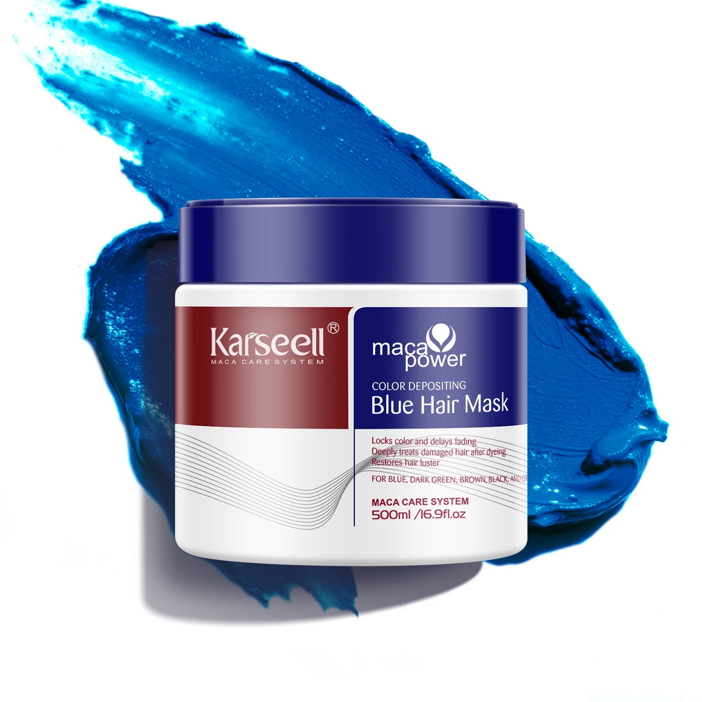 Karseell Blue Hair Color Depositing Mask 500ml