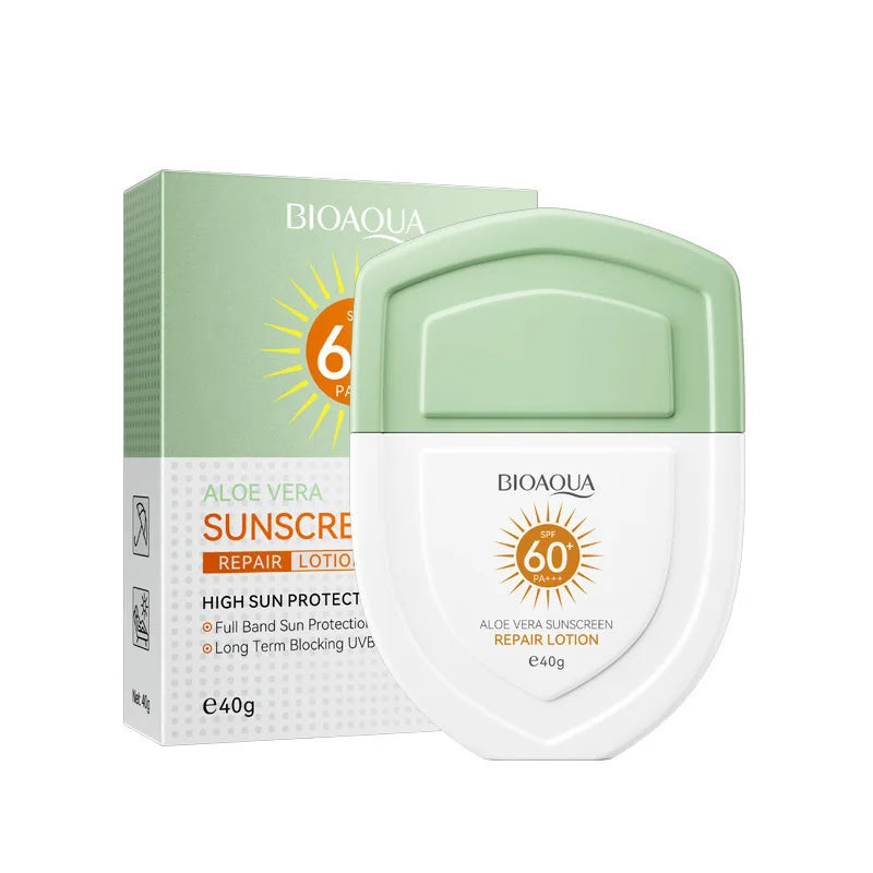 BIOAQUA Aloe Vera SPF 60+ – Protezione Solare Viso e Corpo