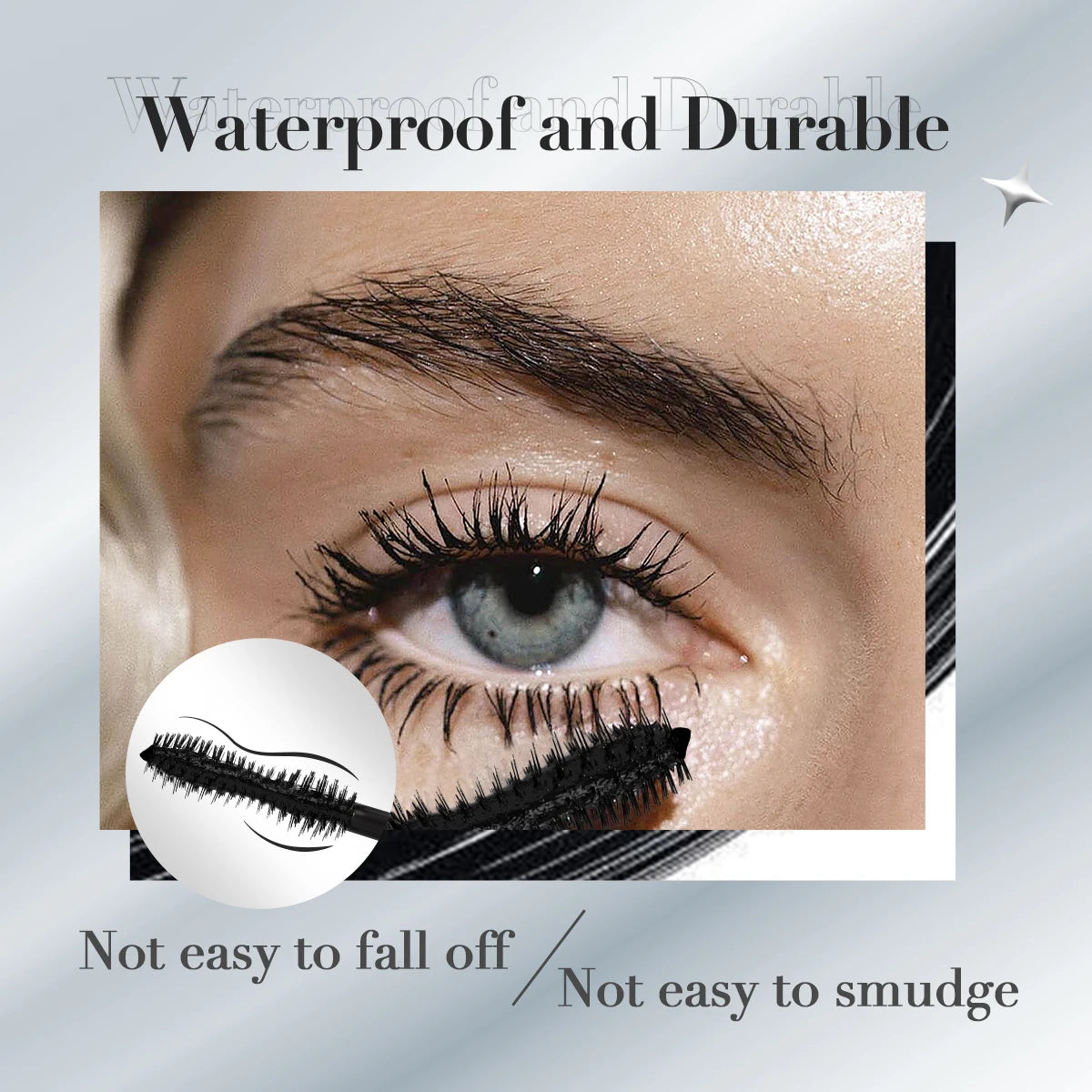 IMAGIC 4D Silk Fiber Waterproof Mascara