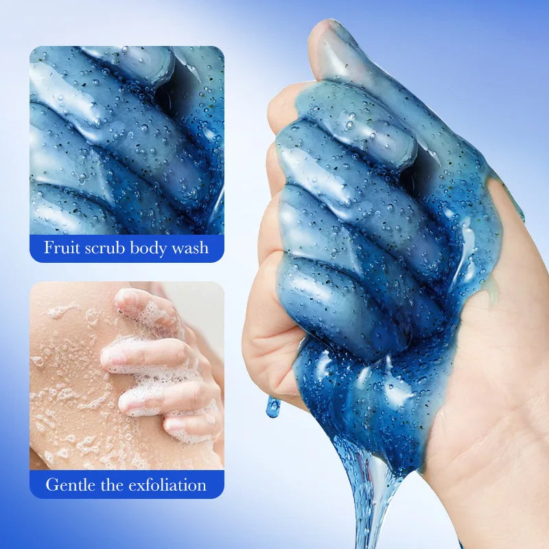 SADOER Blueberry Exfoliating Shower Gel 300ml