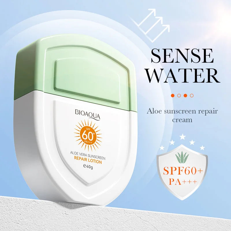 BIOAQUA Aloe Vera SPF 60+ – Protezione Solare Viso e Corpo