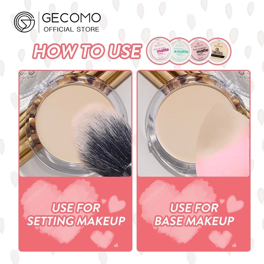 GECOMO Mattifying Compact Powder 12H