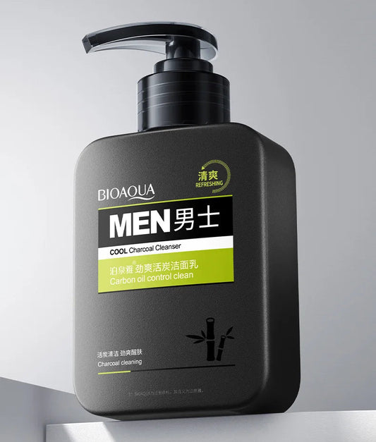 BIOAQUA Men's Charcoal Facial Cleanser