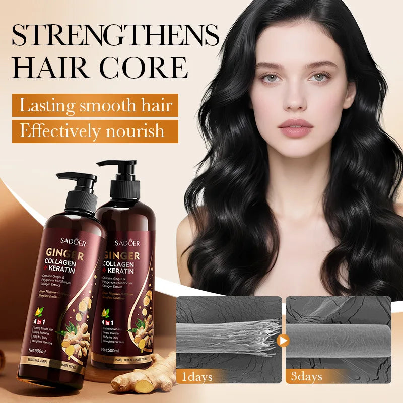 SADOER Ginger Polygonum Multiflorum Strengthening Conditioner