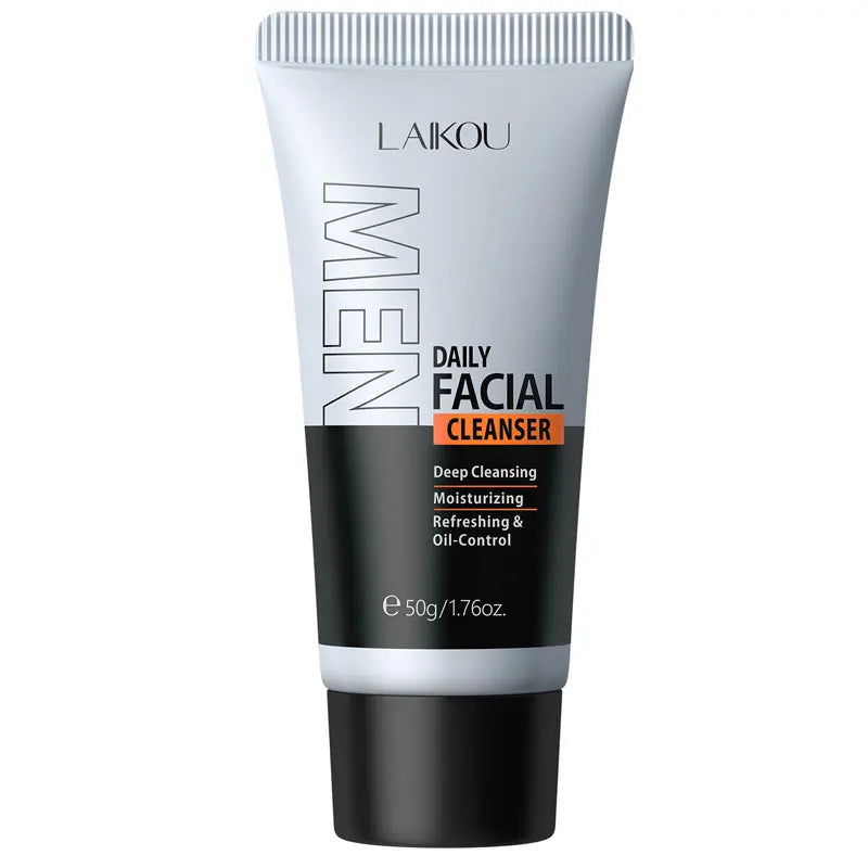 LAIKOU Men’s Facial Cleanser – Detergente Idratante e Anti-Oliosità