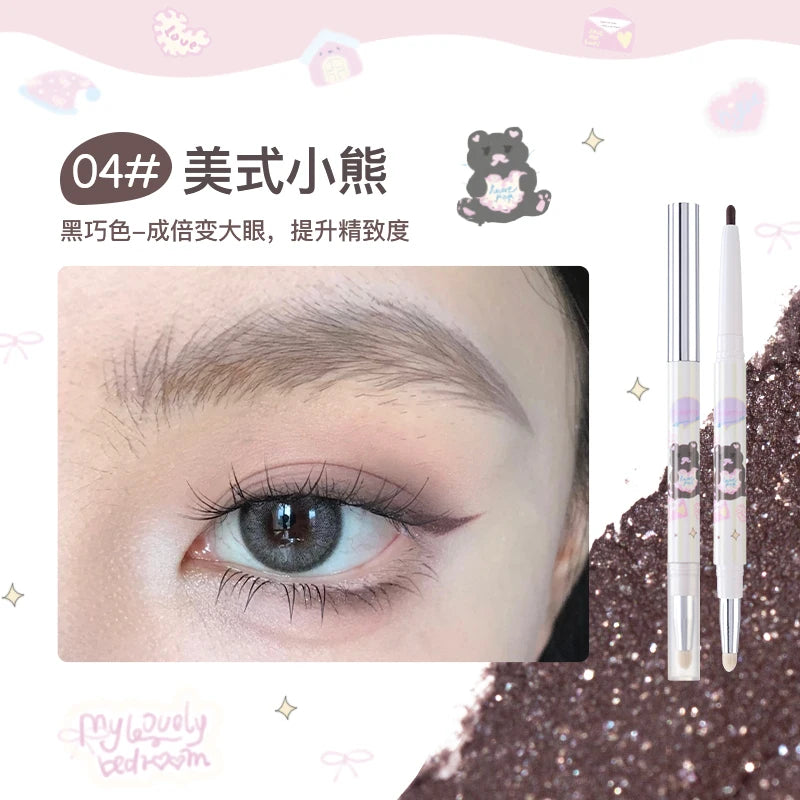 FLORTTE Eyeliner Gel Pen Double Head 2.4g