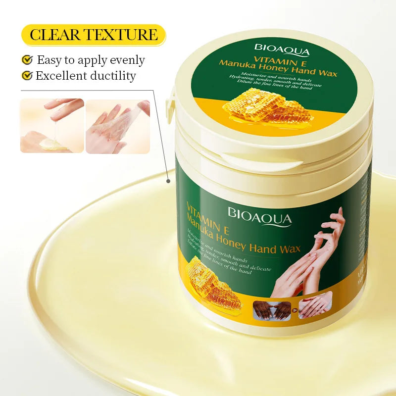BIOAQUA Vitamin E Manuka Honey Hand Wax – Mani Morbide e Nutrit