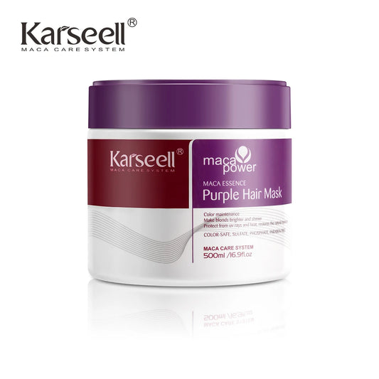 Karseell Purple Hair Mask – Maschera Viola Neutralizzante 500 ml