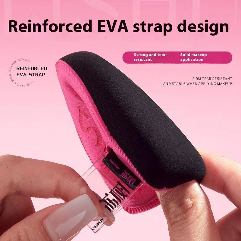 Lishu Set 2 Puff Triangolari + Astuccio Self Love