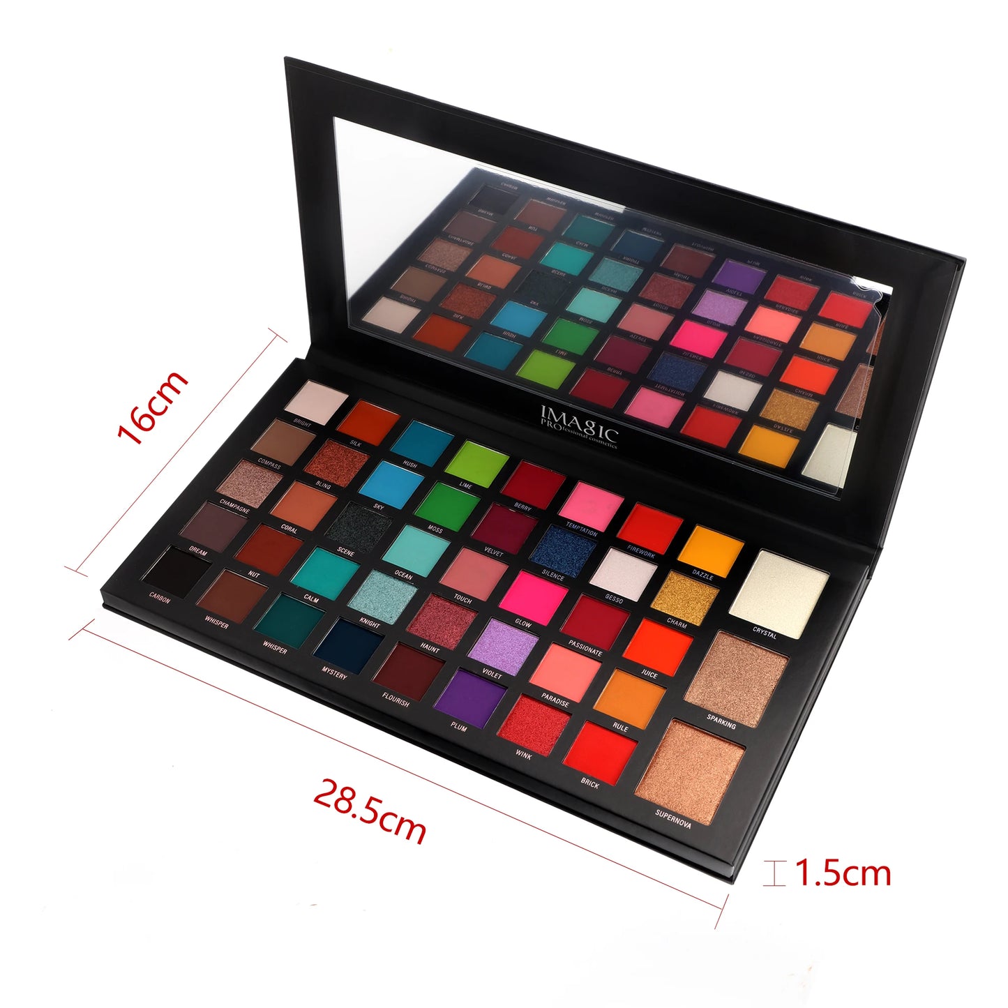 IMAGIC Professional Eyeshadow & Highlighter Palette (43 Colori)
