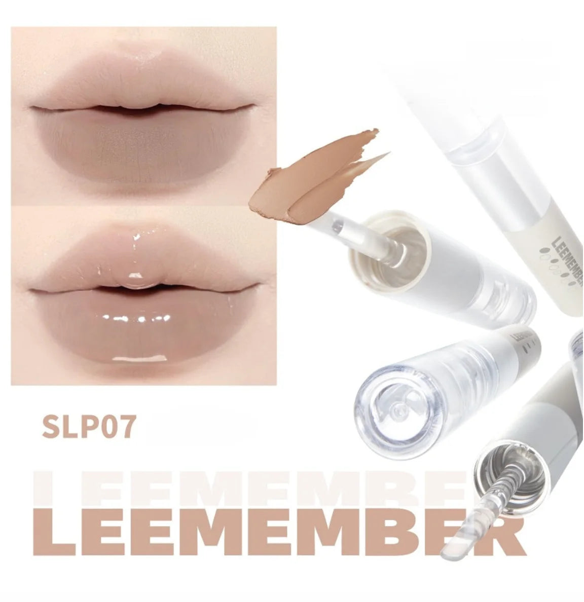 LEEMEMBER – Matte Gloss Non-Stick Double-Ended Liquid Lipstick