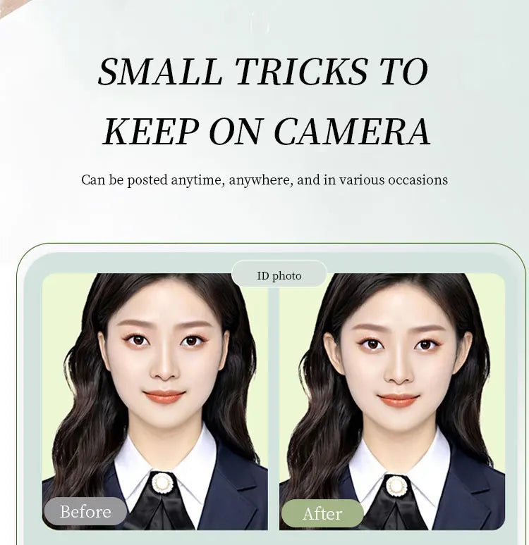 GECOMO Natural Invisible Fairy Ear Stickers – 18 Pieces